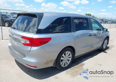 2020 Honda Odyssey Lx z USA, uszkodzony, nr VIN 5FNRL6H25LB001920